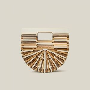 Cult Gaia Wood Bag